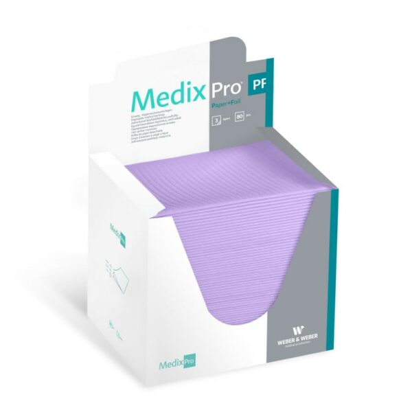 Podkłady MEDIXPRO PF 33x48cm bibułowo-foliowe cięte SKŁADANE 3-warstwowe (80 szt.) - obrazek 4