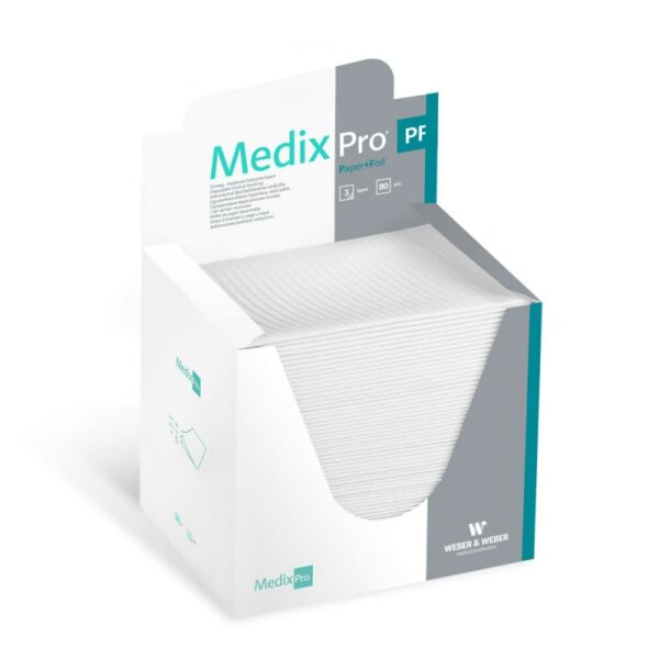 Podkłady MEDIXPRO PF 33x48cm bibułowo-foliowe cięte SKŁADANE 3-warstwowe (80 szt.) - obrazek 6