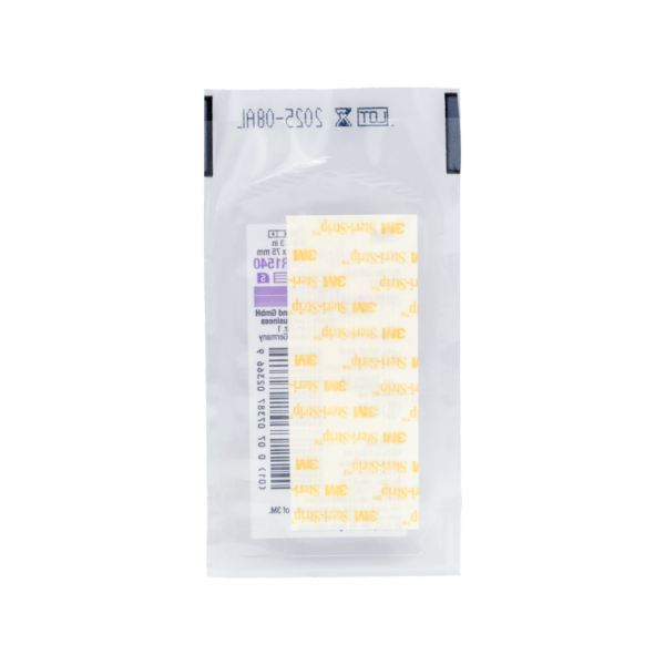 3M STERI-STRIP R1540 3 x 75 mm FIOLETOWE 5szt w blistrze (50 blistrów) R1540 - obrazek 4