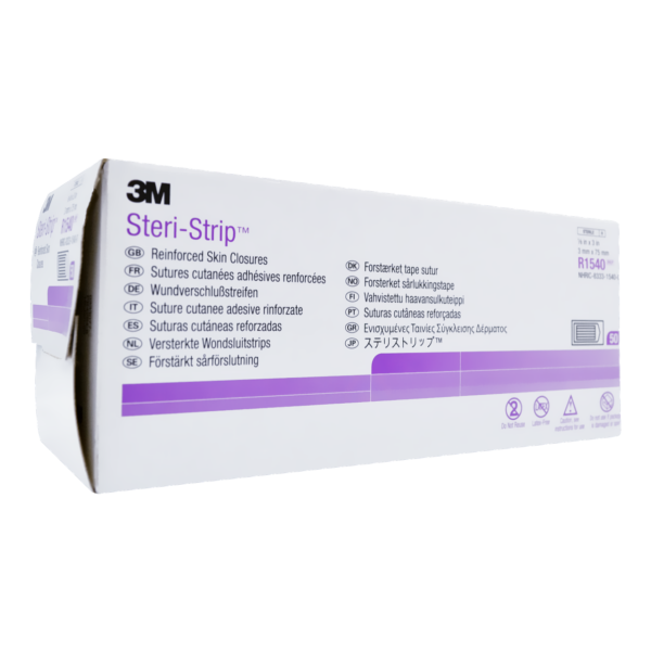 3M STERI-STRIP R1540 3 x 75 mm FIOLETOWE 5szt w blistrze (50 blistrów) R1540 - obrazek 2