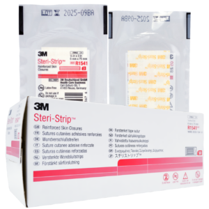 3M STERI-STRIP R1541 6 x 75 mm CZERWONE 3 szt w blistrze (50 blistrów) R1541