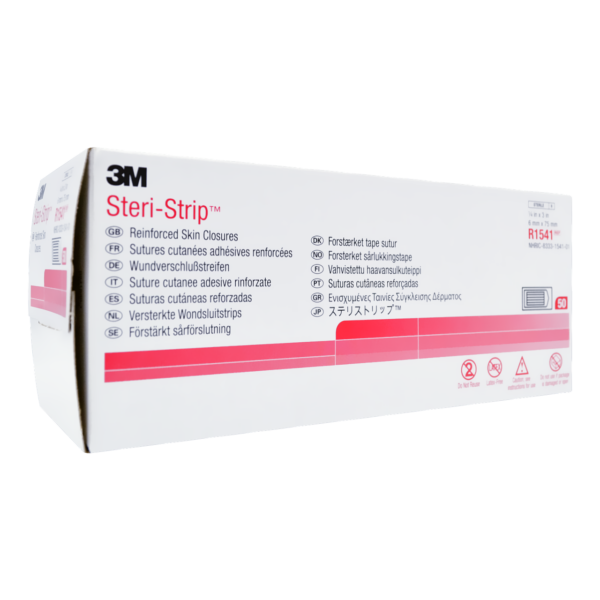 3M STERI-STRIP R1541 6 x 75 mm CZERWONE 3 szt w blistrze (50 blistrów) R1541 - obrazek 5