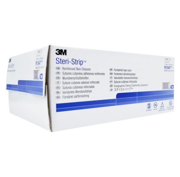 3M STERI-STRIP R1547 12 x 100 mm NIEBIESKIE 6szt w blistrze (50 blistrów) R1547 - obrazek 4