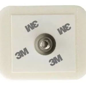 Elektrody EKG 3M 2228 RED DOT śr. 42 mm na PIANCE z ŻELEM STAŁYM (50 szt.) 2228
