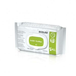 Ecolab INCIDIN OXY WIPE NG chusteczki do dezynfekcji 20x20cm alkoholowe 3114130 (100 szt.) 3114130