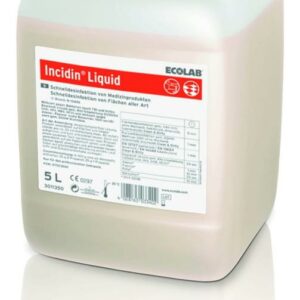 Ecolab INCIDIN LIQUID 5L kanister do szybkiej dezynfekcji powierzchni 3096340