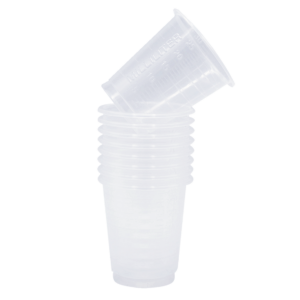 Kieliszki do podawania leków BIAŁE 30ml TRANSPARENTNE (90 szt.) HPM-01350