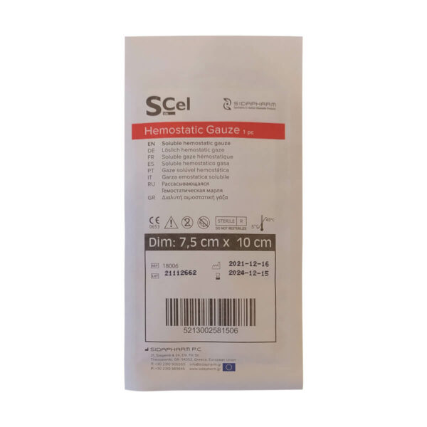 Opatrunek hemostatyczny SIDA CEL – kompres - obrazek 3