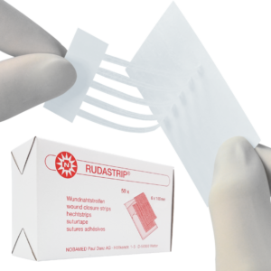 RUDASTRIP 6 x 100mm 10szt w blistrze paski do zamykania ran (50 blistrów) 066006