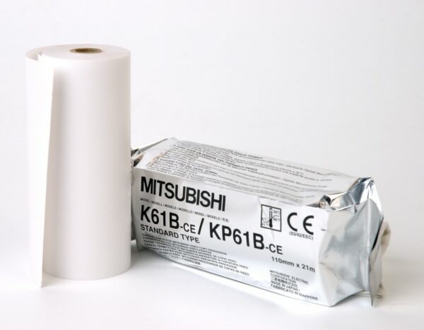 Papier Mitsubishi K61B-CE / KP61B-CE 110mm x 20m do videoprintera matowy