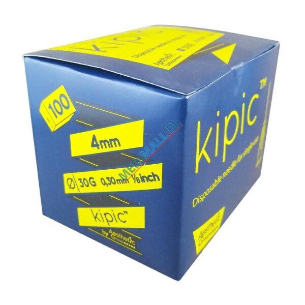 Igły do mezoterapii KIPIC (100 szt.) - obrazek 2