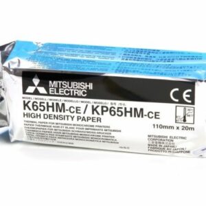 Papier Mitsubishi K65HM 110mm x 20m do videoprintera błyszczący K-65HM / KP65HM-CE