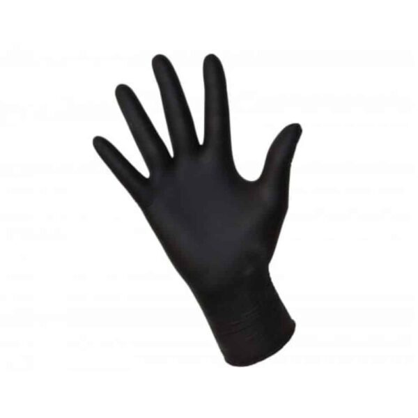 Rękawiczki nitrylowe EASYCARE BLACK ZARYS CZARNE bezpudrowe (100 szt.)