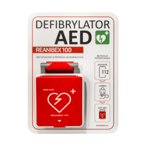 Tablica ścienna do defibrylatora AED Reanibex 100