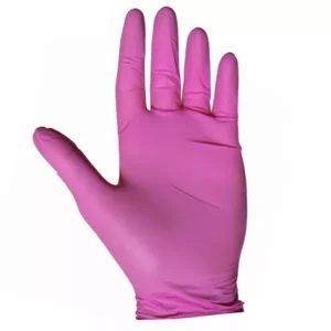 Rękawiczki EASYCARE PINK nitrylowe RÓŻOWE bezpudrowe (100 szt.)