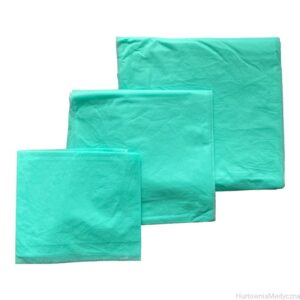 Komplet pościeli medycznej ZIELONY 20g BEDDING 20 poszwa+poszewka+prześcieradło BD20S-001