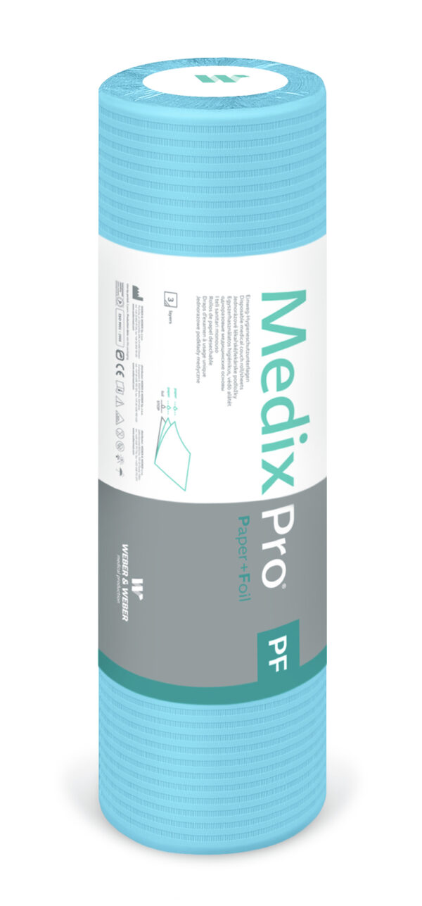 Podkład MEDIXPRO PF 33cm x 50cm papierowo-foliowy 2-w w ROLCE (50 szt.)