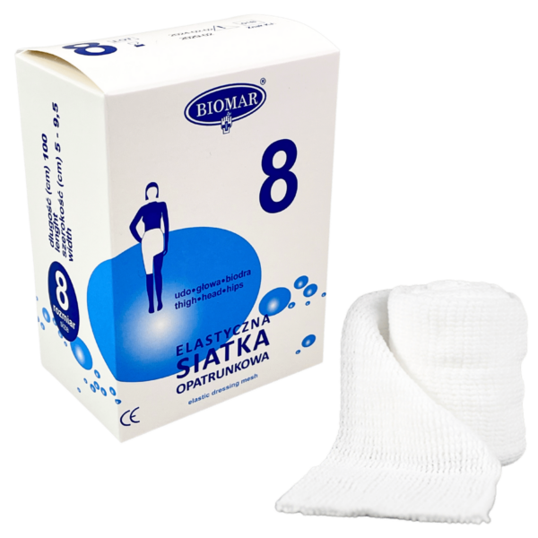 Elastyczna siatka opatrunkowa BIOMAR 1m - obrazek 5
