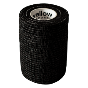 Bandaż kohezyjny samoprzylepny 15cm x 4,5m Czarny YellowBand