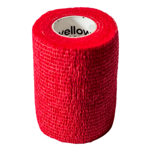 Bandaż kohezyjny samoprzylepny Czerwony YellowBand