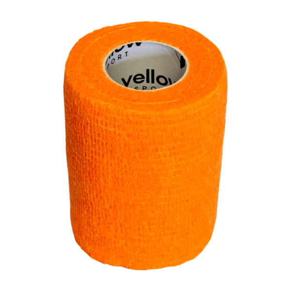 Bandaż kohezyjny samoprzylepny Intensywny Pomarańczowy YellowBand