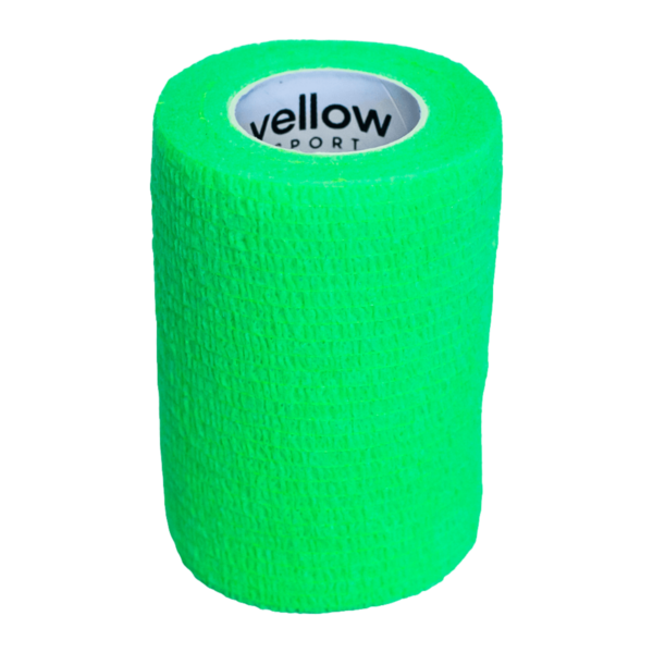 Bandaż kohezyjny samoprzylepny Intensywny Zielony YellowBand
