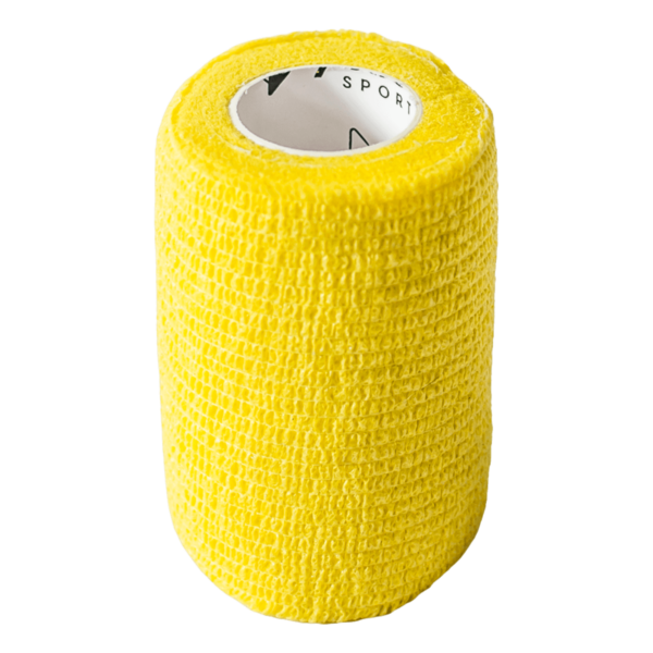 Bandaż kohezyjny samoprzylepny Żółty YellowBand