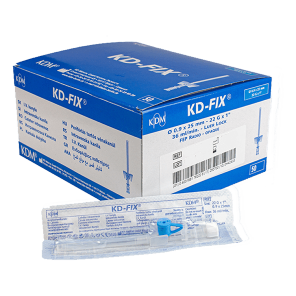 Wenflon KD-FIX kaniula dożylna 50 szt. - obrazek 12