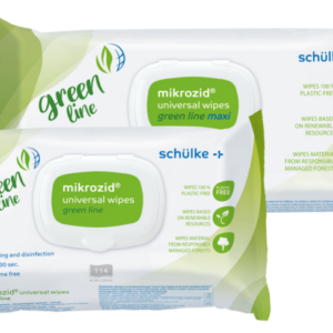 Chusteczki do dezynfekcji 114szt. Mikrozid® Green Line Wipes Premium Schulke