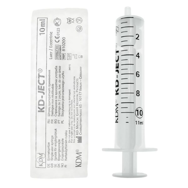Strzykawka 2-częściowa KD JECT II Luer (100 szt.)