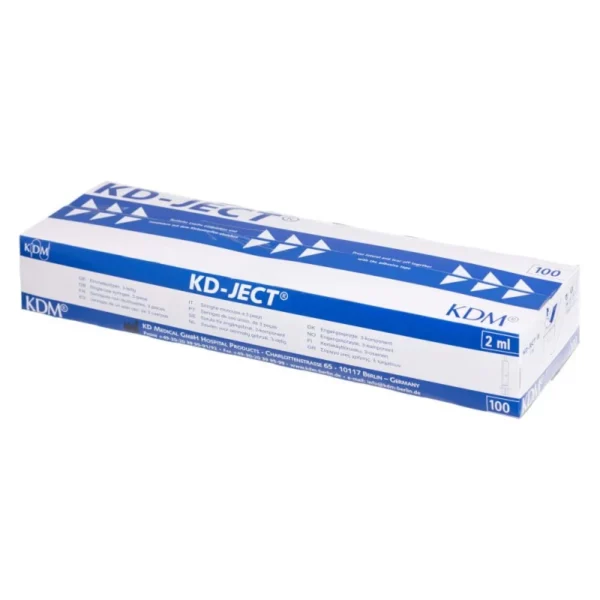 Strzykawka 2-częściowa KD JECT II Luer (100 szt.) - obrazek 5