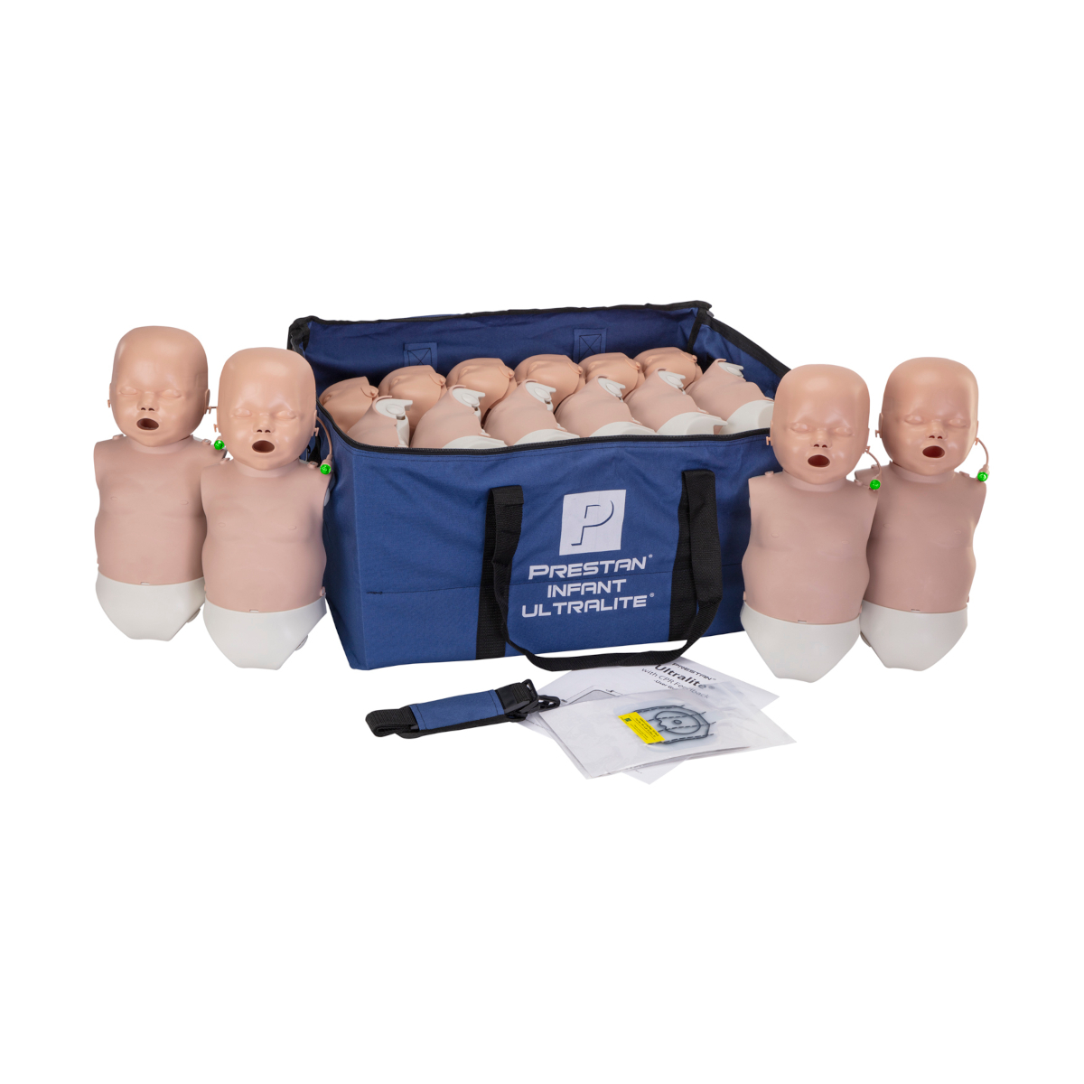 Zestaw 12 lekkich fantomów Prestan Infant Ultralite LED