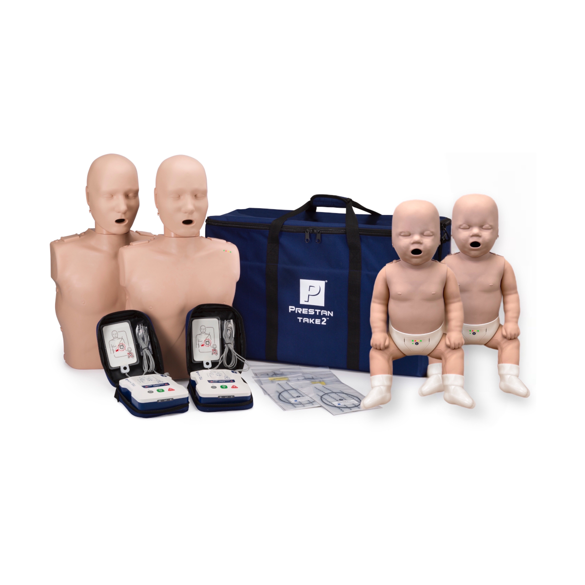 Zestaw – Prestan TAKE2 Professional + defibrylator Prestan AED UltraTrainer
